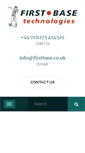 Mobile Screenshot of firstbase.co.uk